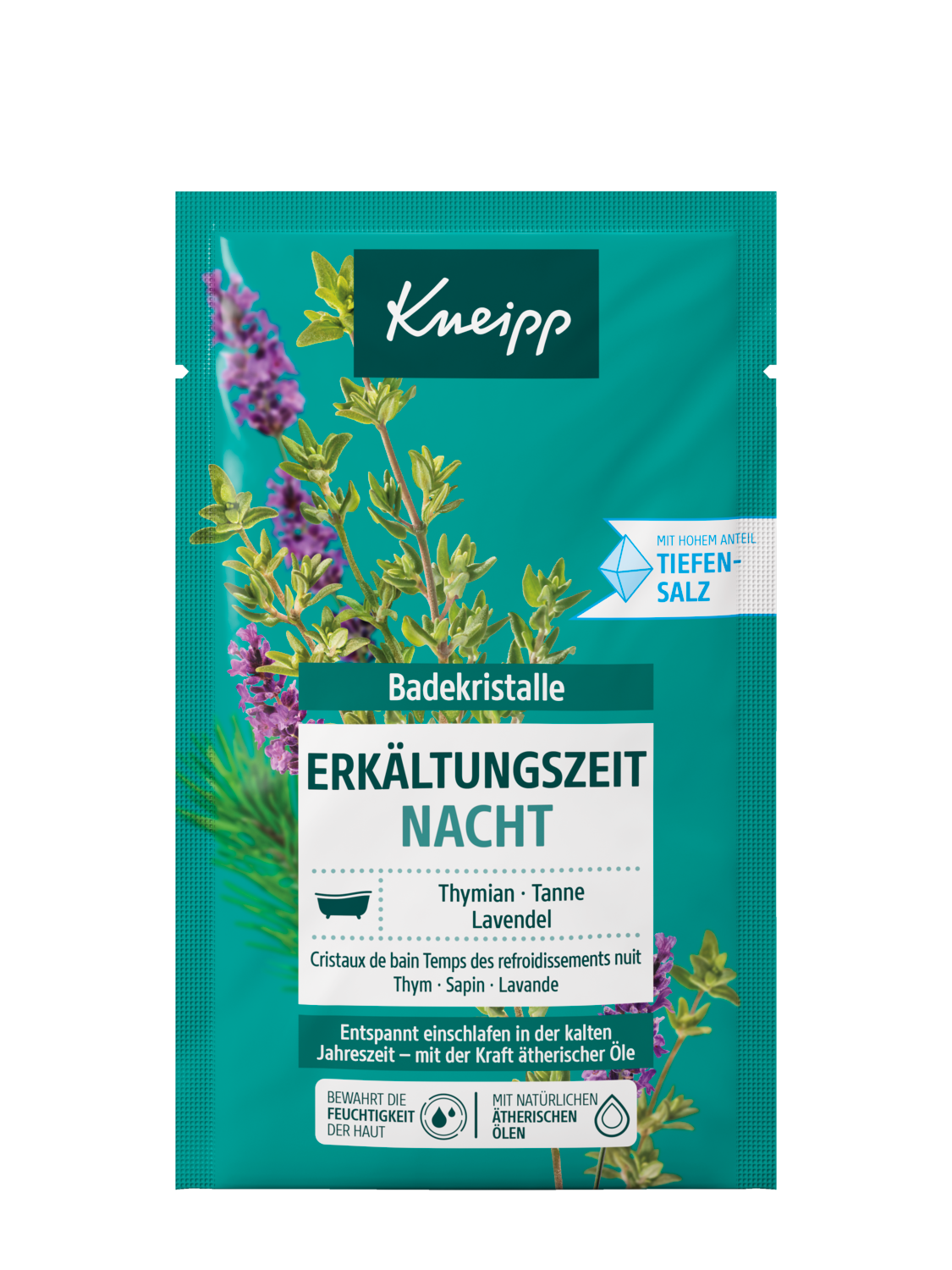 Badekristalle Erk&auml;ltungszeit Nacht - Vorderansicht