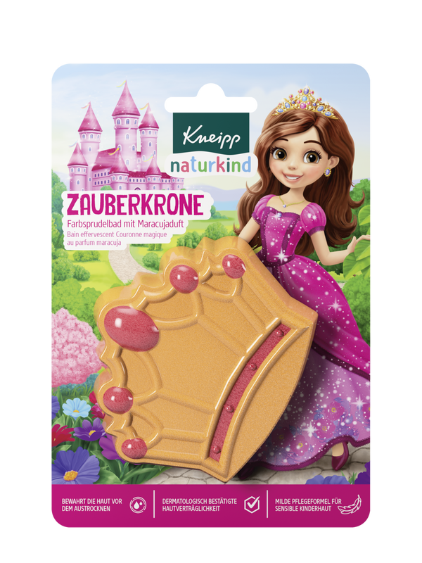 Naturkind Farbsprudelbad Zauberkrone