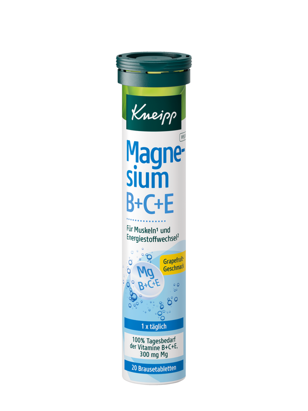 Magnesium u. Vitamin B+C+E