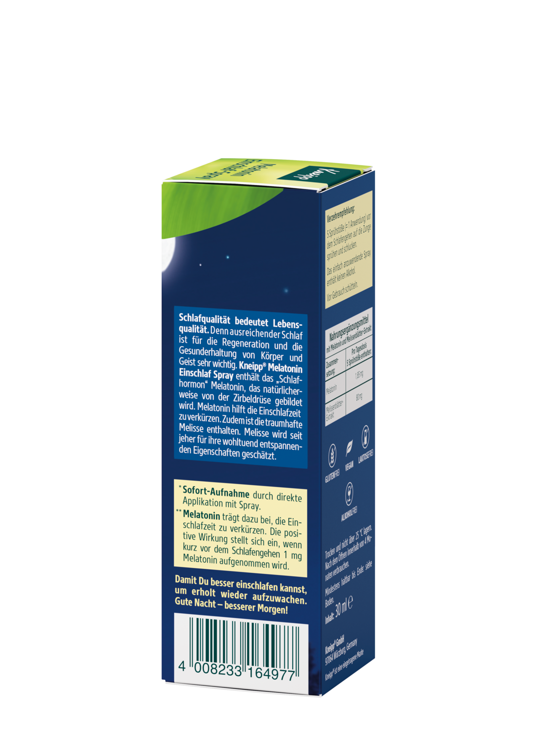 Melatonin Einschlaf-Spray - Linke Ansicht