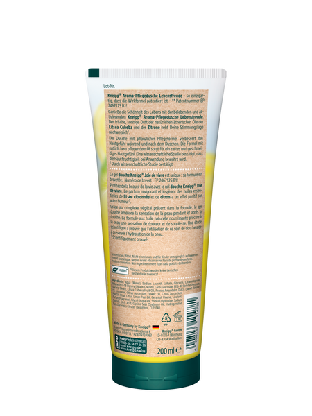 Aroma-Pflegedusche Lebensfreude - Rückansicht