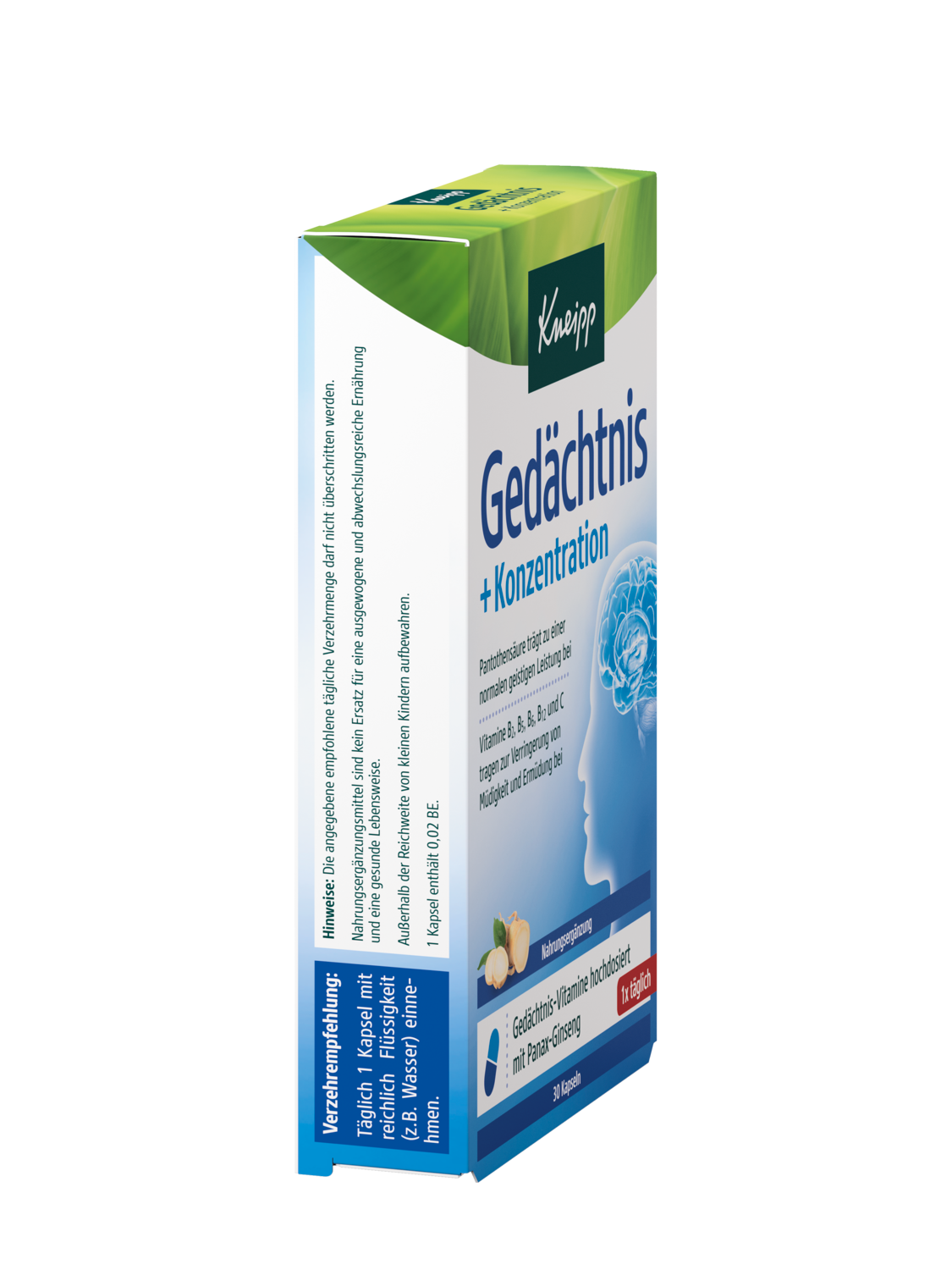 Ged&auml;chtnis + Konzentration - Rechte Ansicht