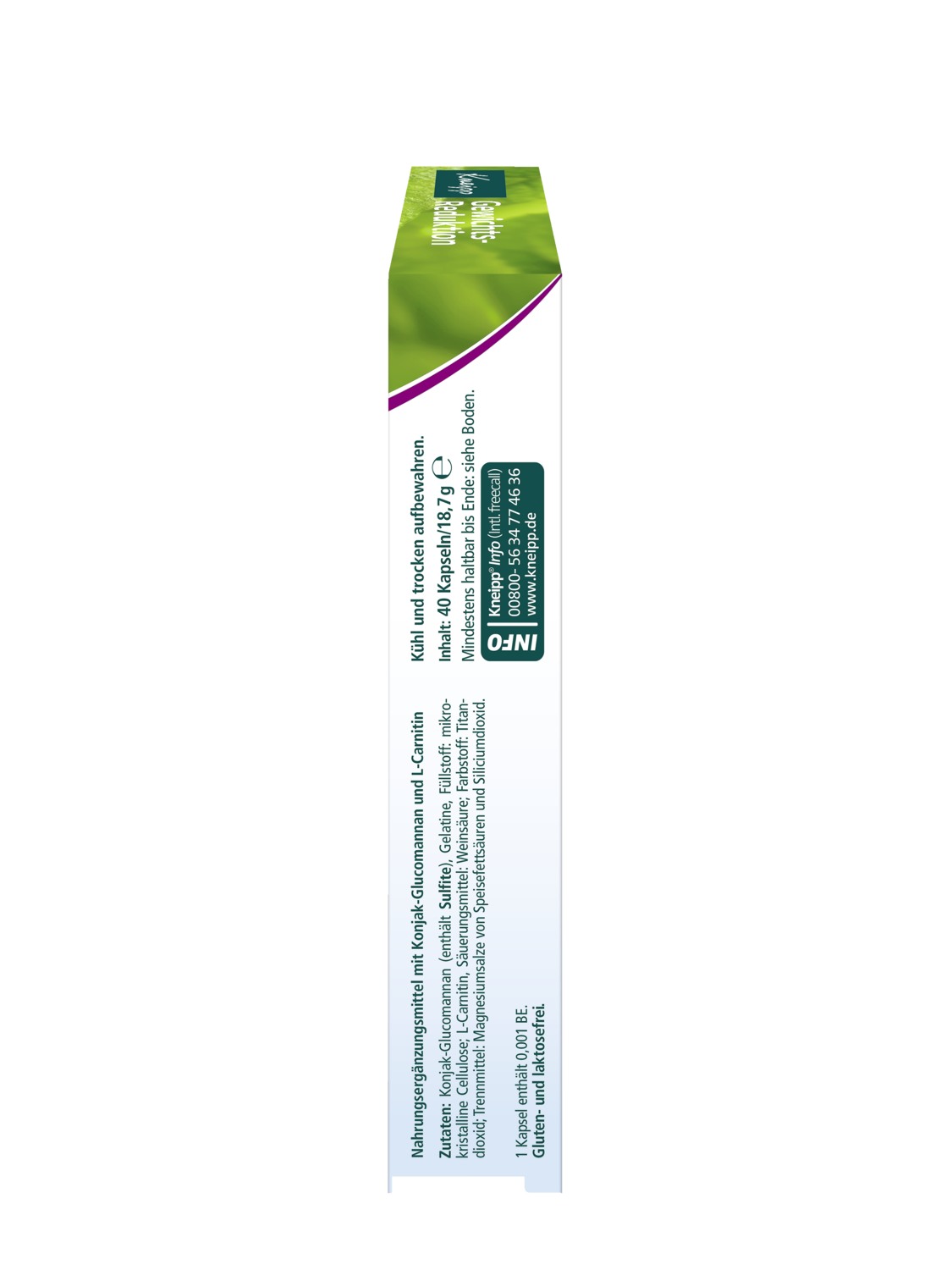 KNEIPP Gewichts Reduktion 400 Kapseln - Rechte Ansicht