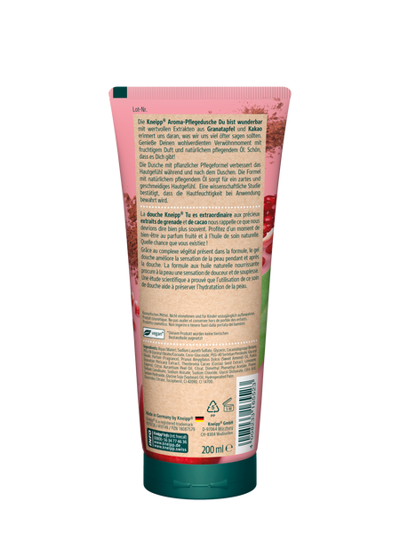 Aroma-Pflegedusche Du bist wunderbar - Rückansicht