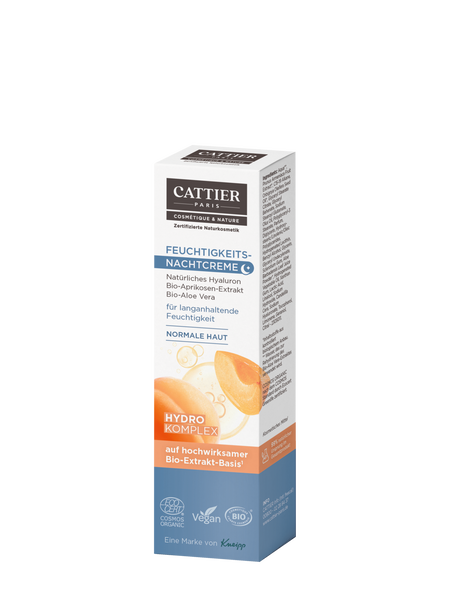Cattier Feuchtigkeits-Nachtcreme - Linke Ansicht