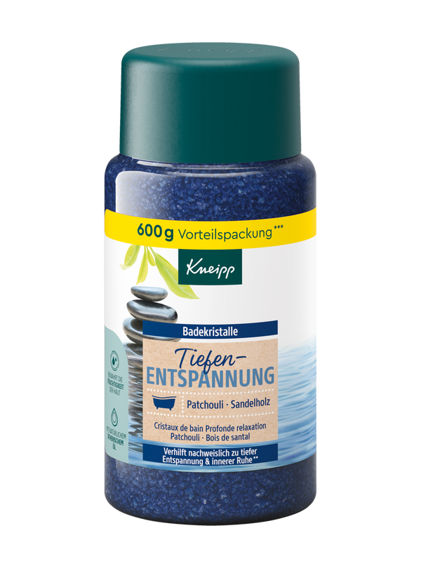 Badekristalle Tiefenentspannung
