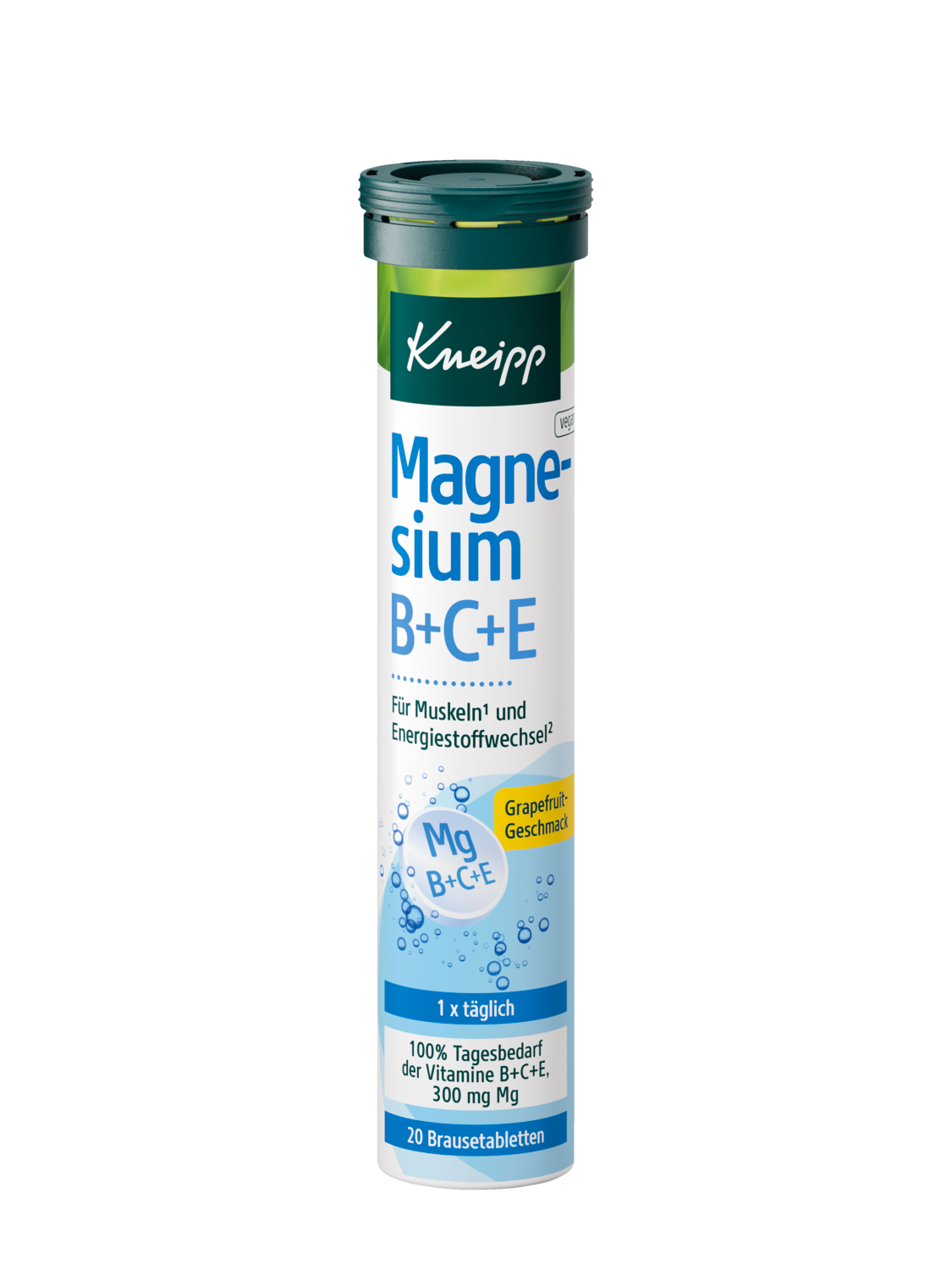Magnesium u. Vitamin B+C+E - Vorderansicht