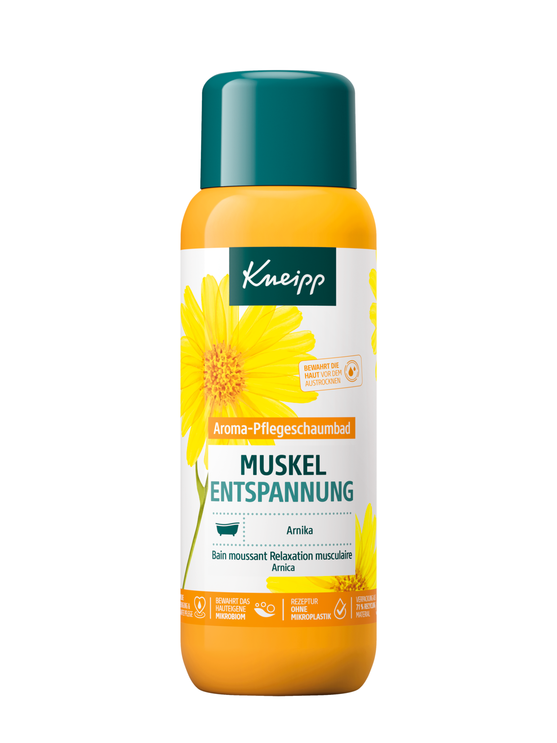 Aroma-Pflegeschaumbad Muskel Entspannung - Vorderansicht