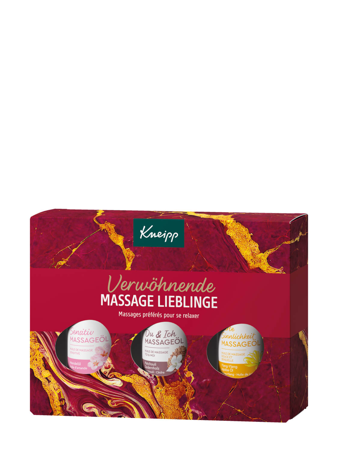 Verw&ouml;hnende Massage Lieblinge - Vorderansicht