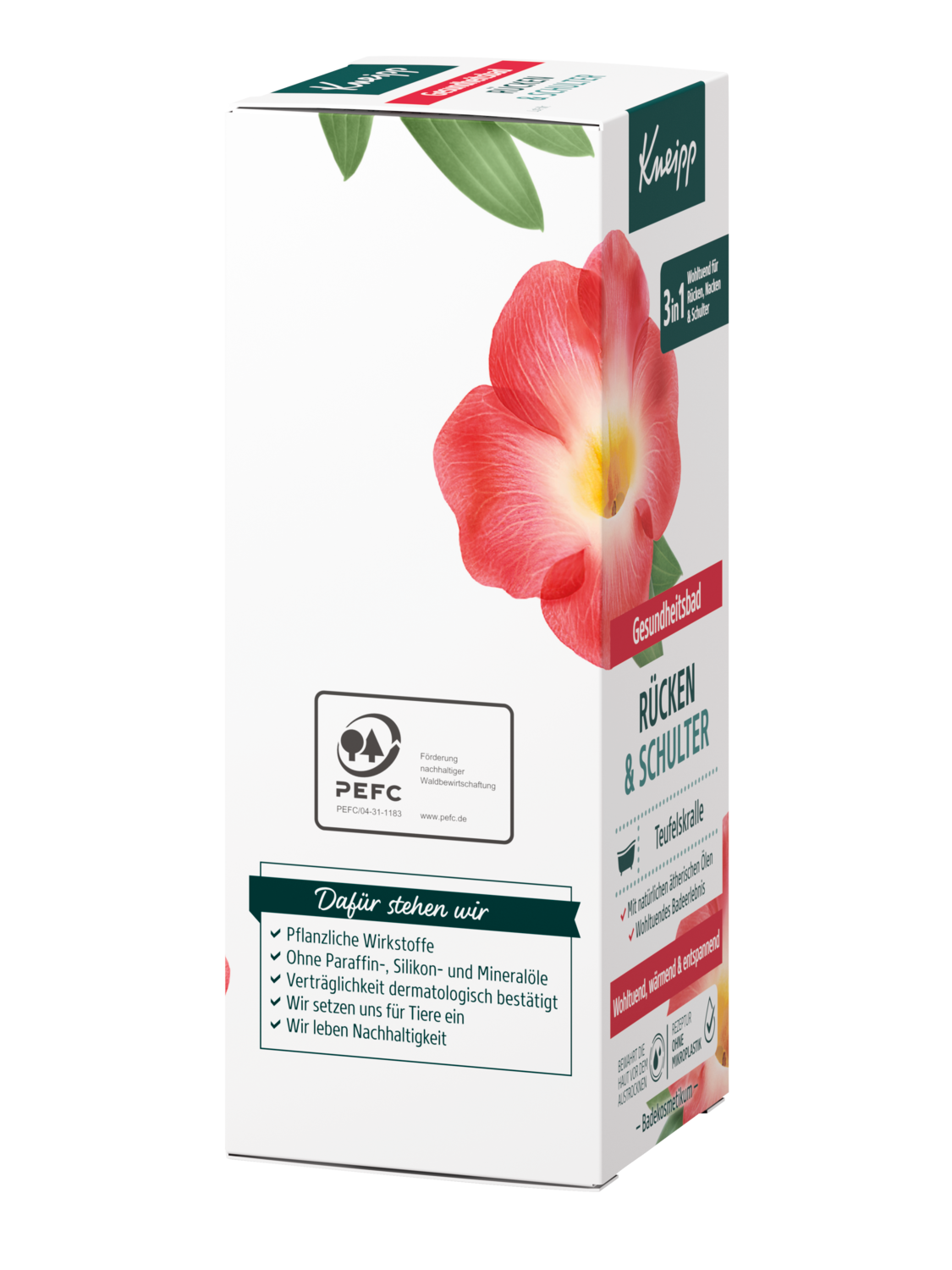 Gesundheitsbad R&uuml;cken & Schulter - Rechte Ansicht