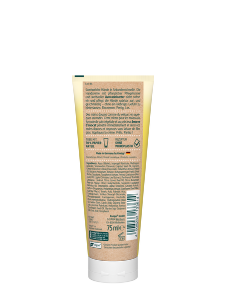 Express-Pflege Sekunden Handcreme - Rückansicht