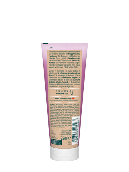 Intensiv Handcreme - Rückansicht
