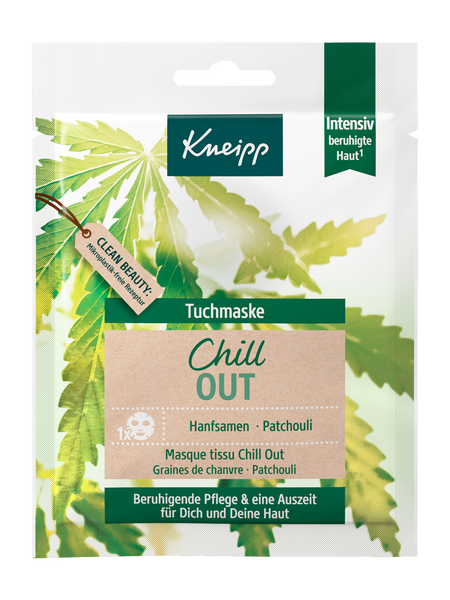 Tuchmaske Chill out - Vorderansicht