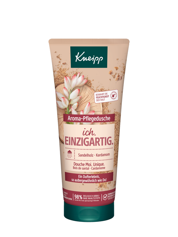 Aroma-Pflegedusche Ich. Einzigartig.