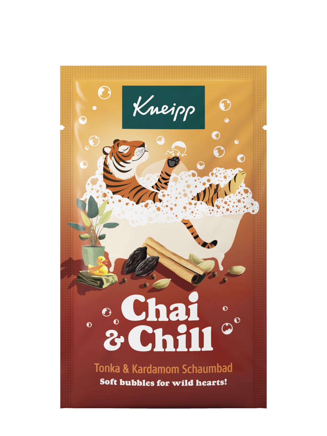 Aroma-Pflegeschaumbad Chai & Chill - Vorderansicht