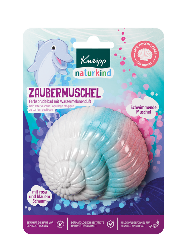 Naturkind Farbsprudelbad Zaubermuschel