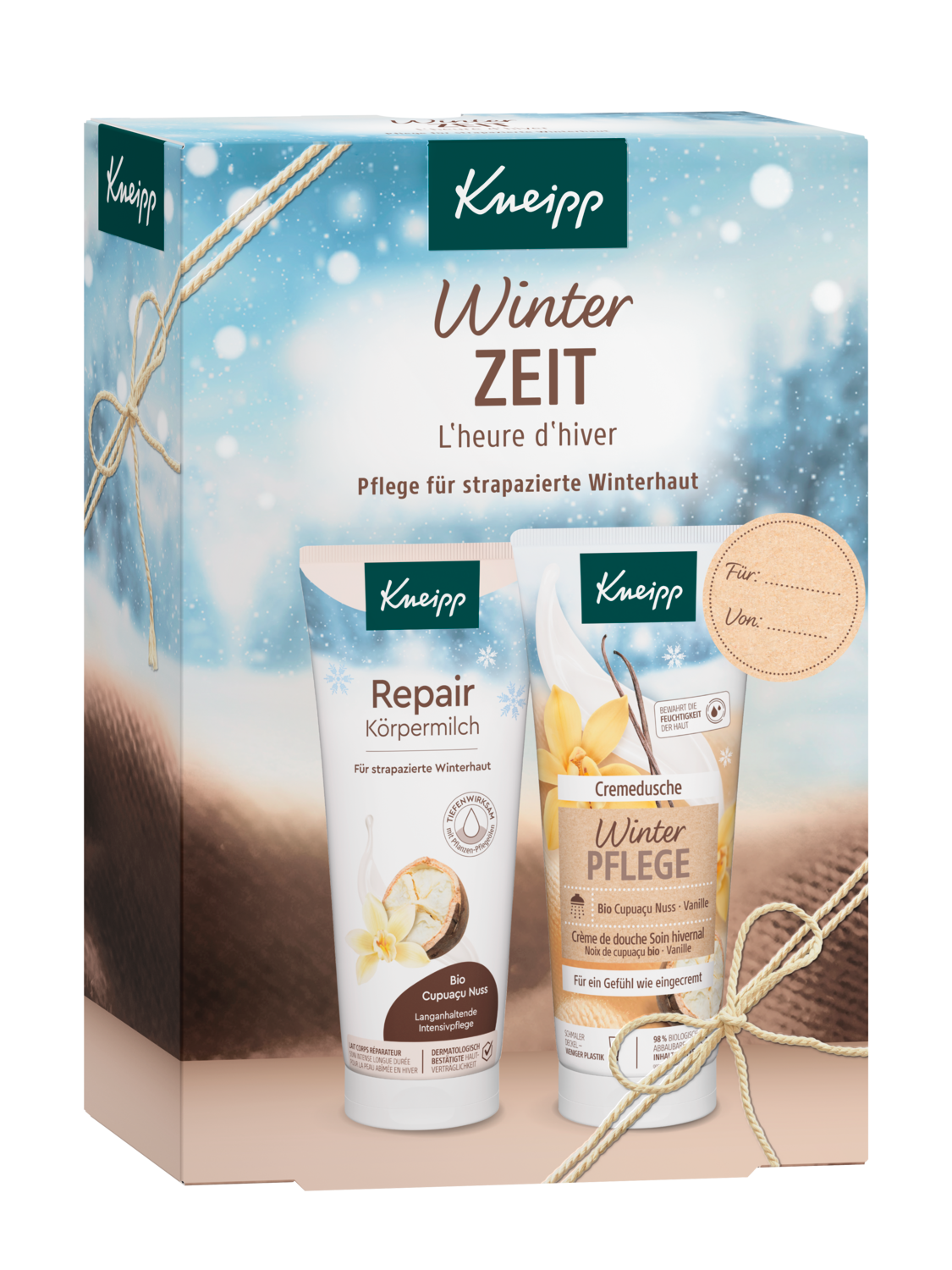 Geschenkset Winterzeit - Vorderansicht