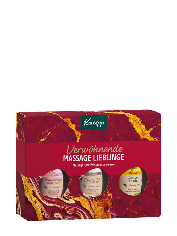 Verwöhnende Massage Lieblinge