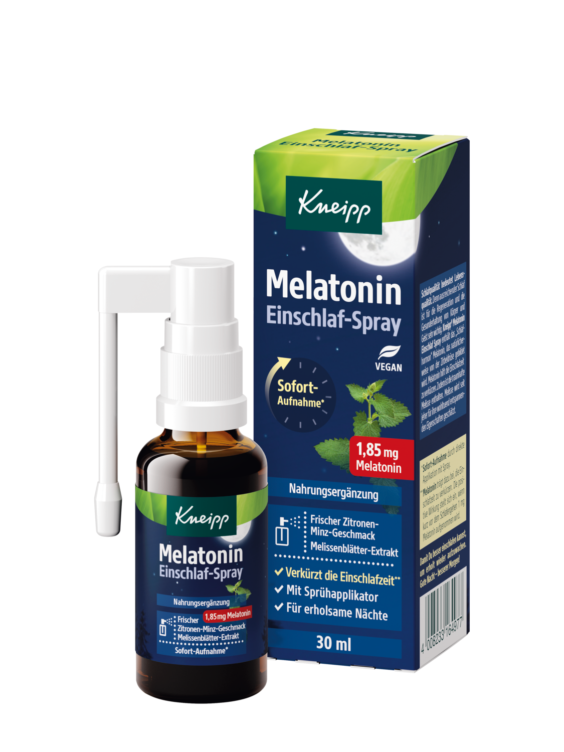 Melatonin Einschlaf-Spray - Vorderansicht