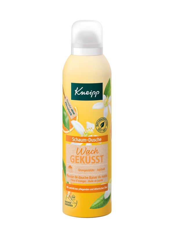 Schaum-Dusche Wachgeküsst