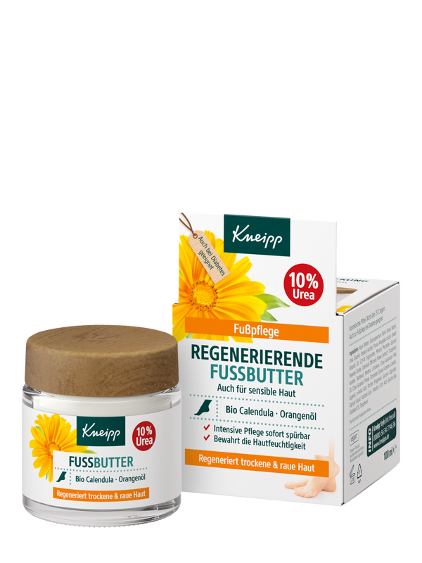 Regenerierende Fu&szlig;butter