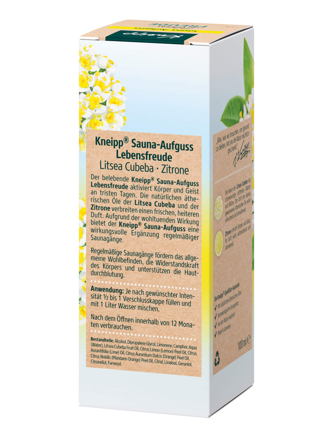 Sauna-Aufguss Lebensfreude - R&uuml;ckansicht