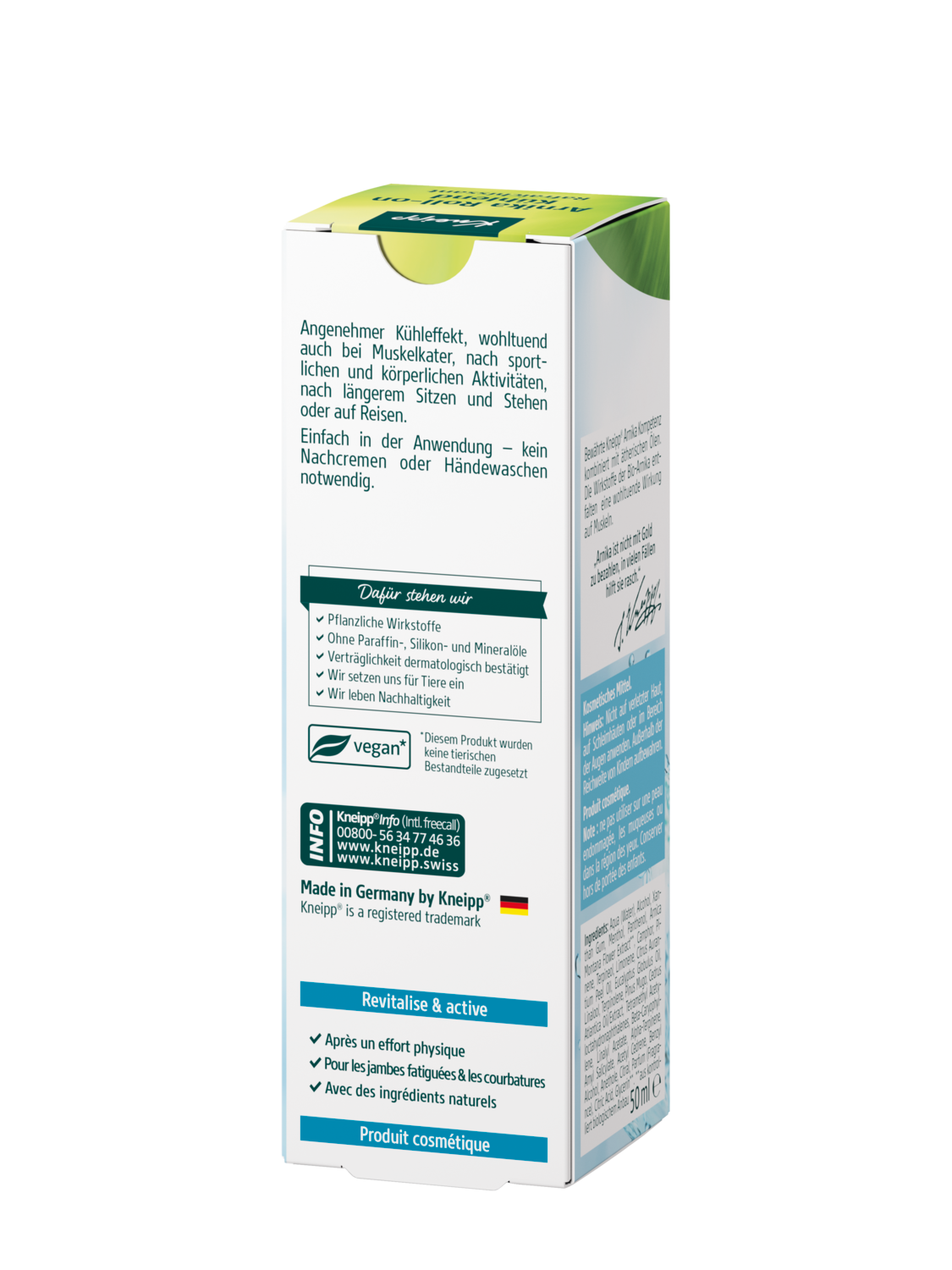 Arnika Roll-on K&uuml;hlend - R&uuml;ckansicht