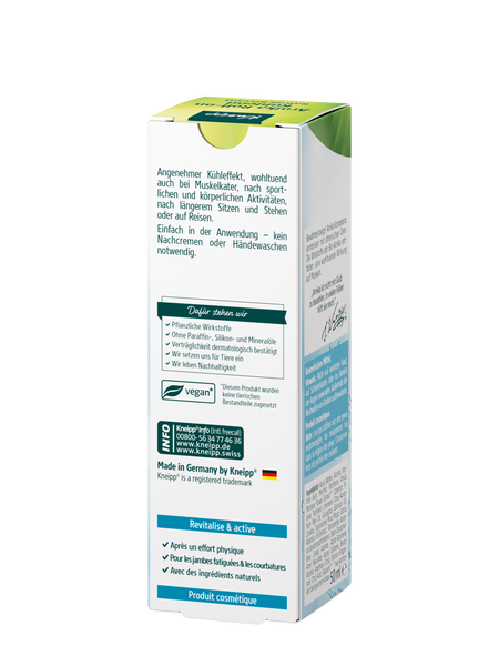 Arnika Roll-on Kühlend - Rückansicht