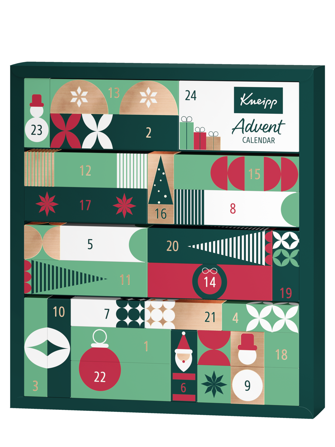 Adventskalender 2026 - Vorderansicht