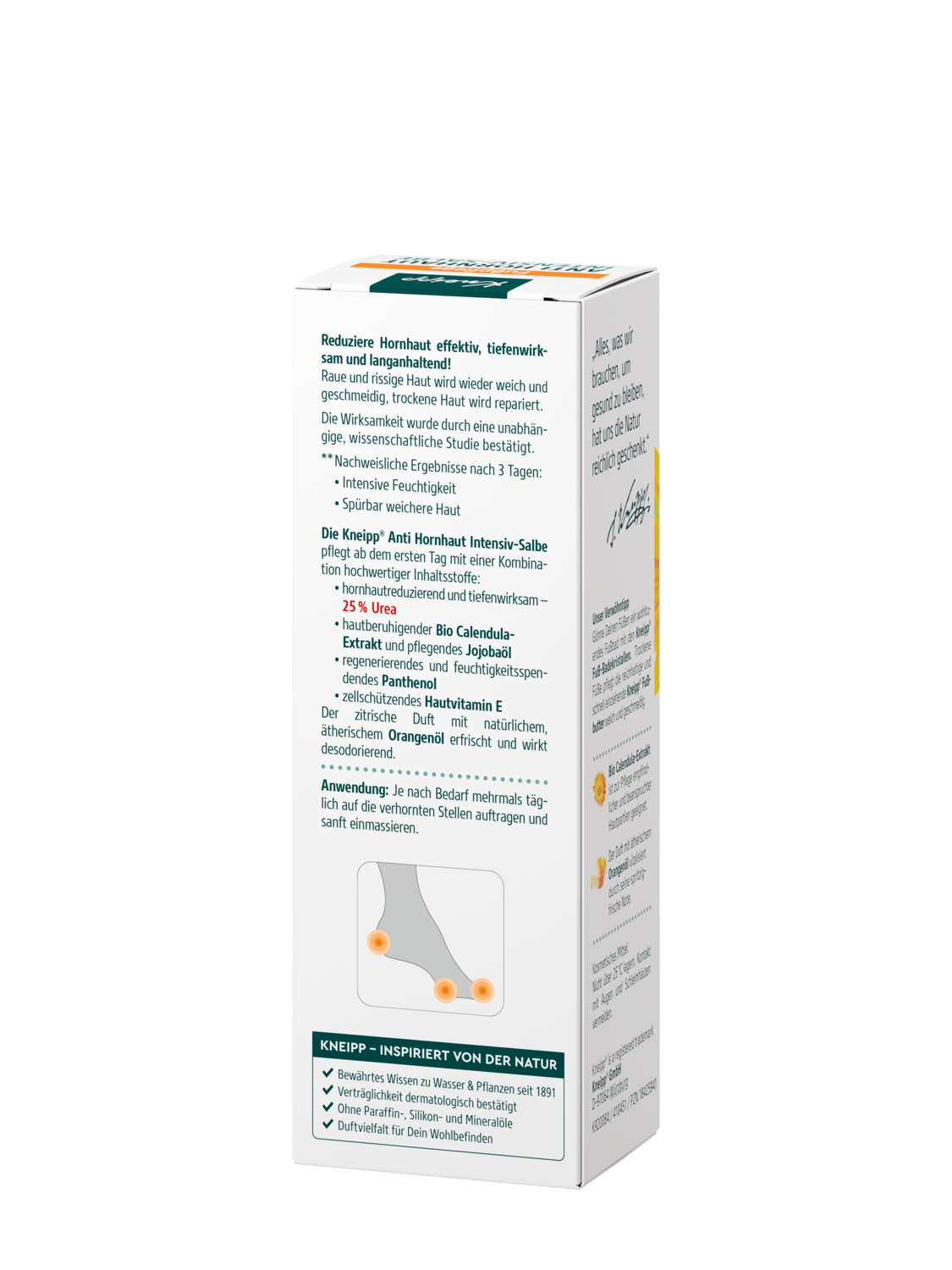 Anti Hornhaut Intensiv-Salbe - R&uuml;ckansicht