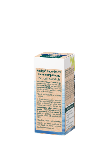 Bade-Essenz Tiefenentspannung - Rückansicht