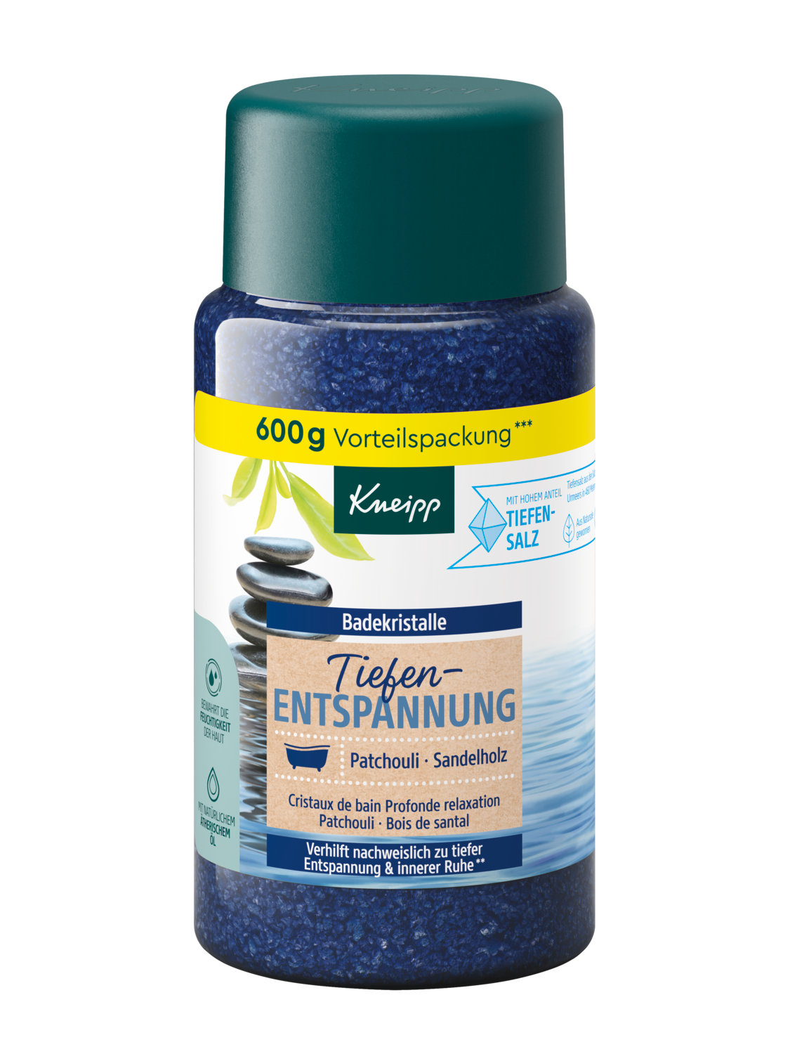 Badekristalle Tiefenentspannung - Vorderansicht