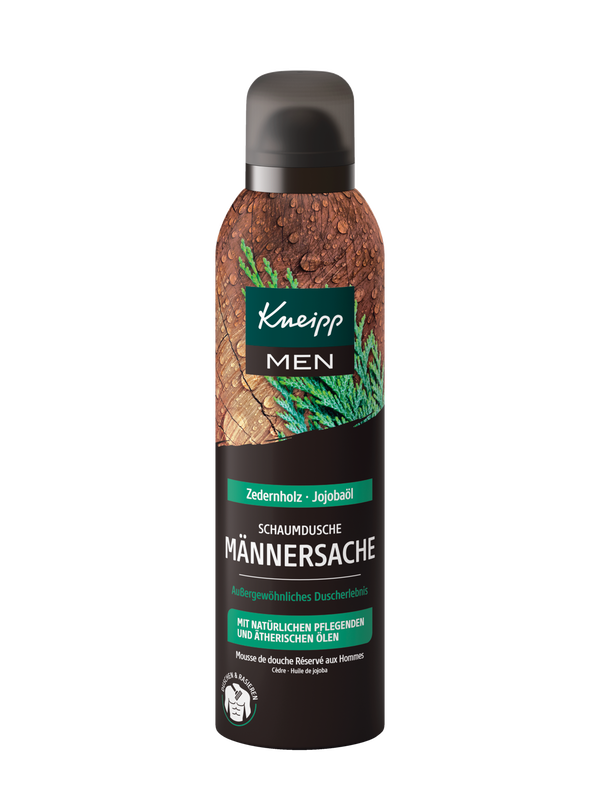 Schaum-Dusche Männersache