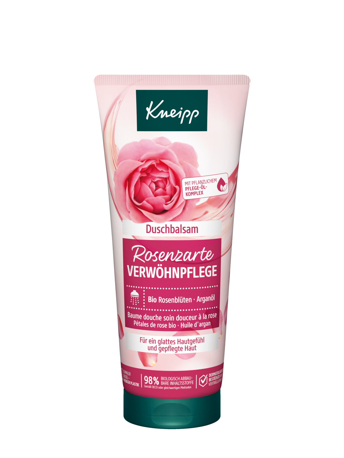 Duschbalsam Rosenzarte Verw&ouml;hnpflege - Vorderansicht