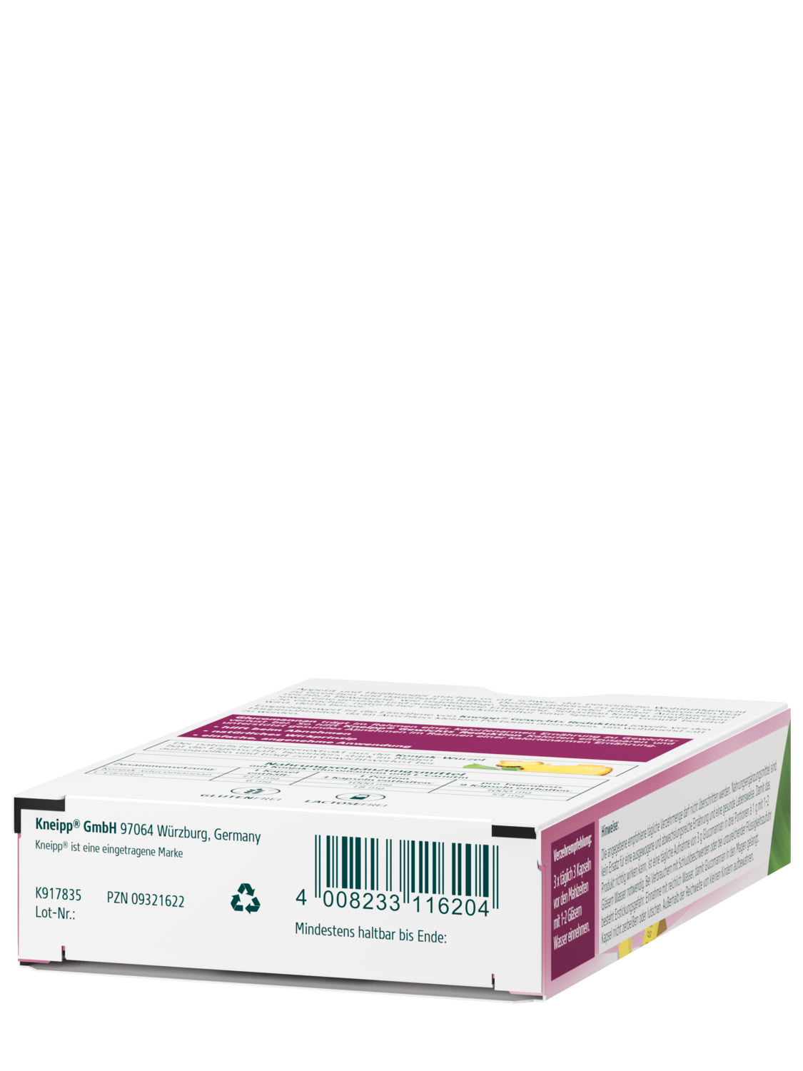 KNEIPP Gewichts Reduktion 400 Kapseln - product.imageview.bottom
