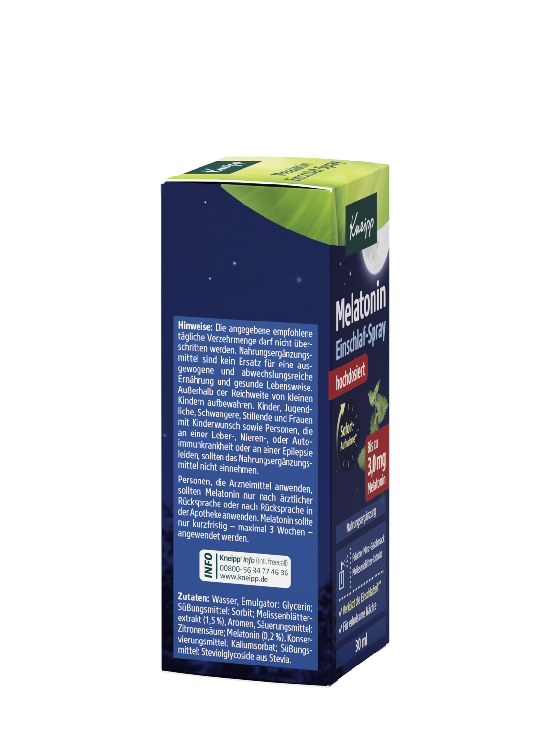 Melatonin Einschlaf-Spray - Rechte Ansicht