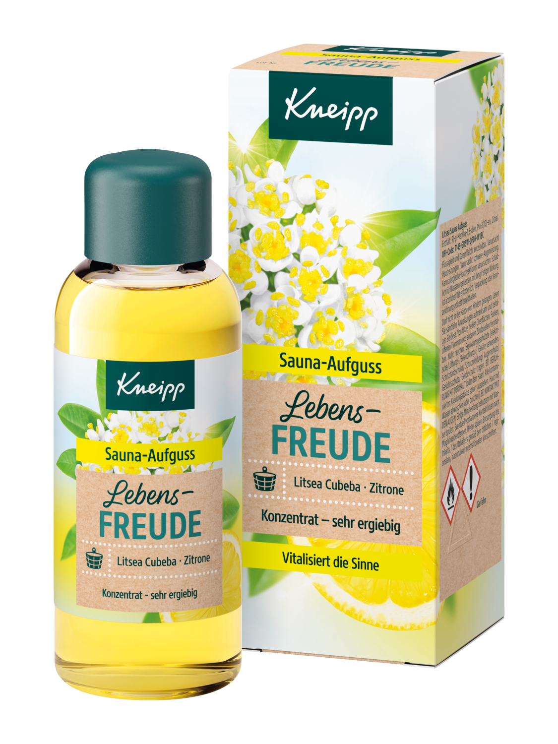 Sauna-Aufguss Lebensfreude - Vorderansicht