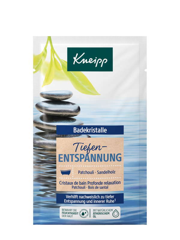 Badekristalle Tiefenentspannung