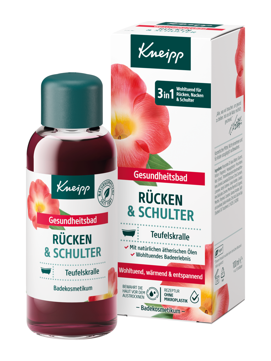 Gesundheitsbad R&uuml;cken & Schulter - Vorderansicht