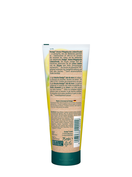 Aroma-Pflegedusche Lebensfreude - Rückansicht