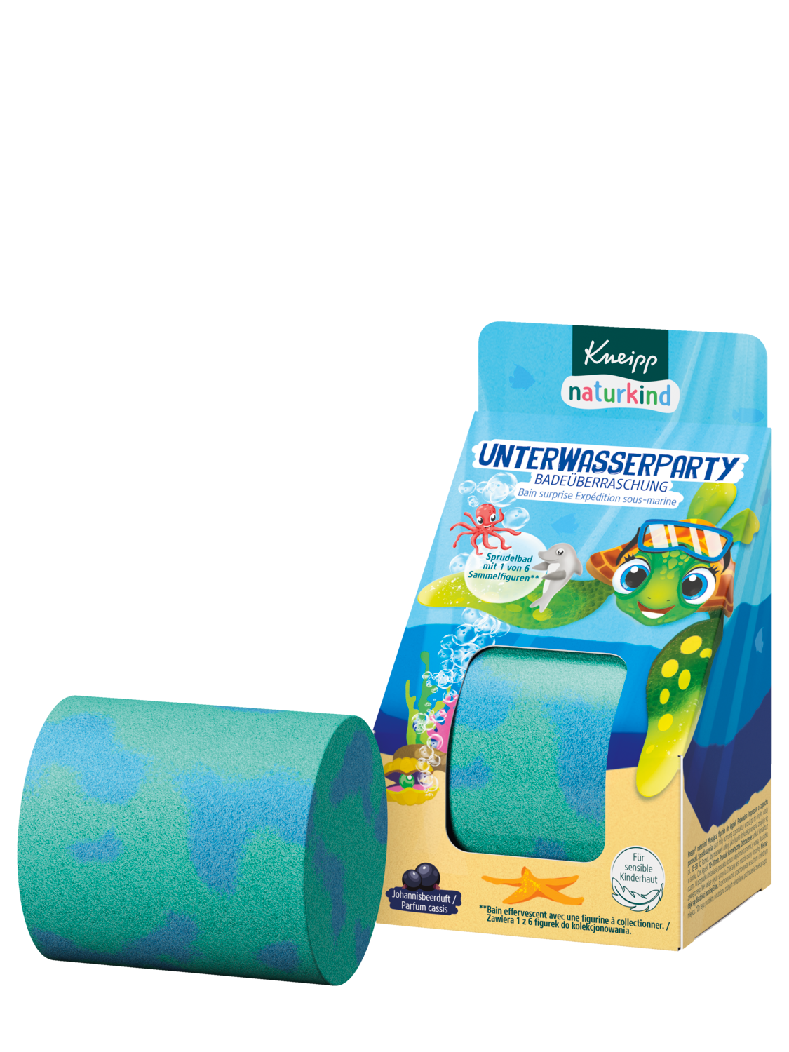 Naturkind Bade&uuml;berraschung Unterwasser Party - Vorderansicht
