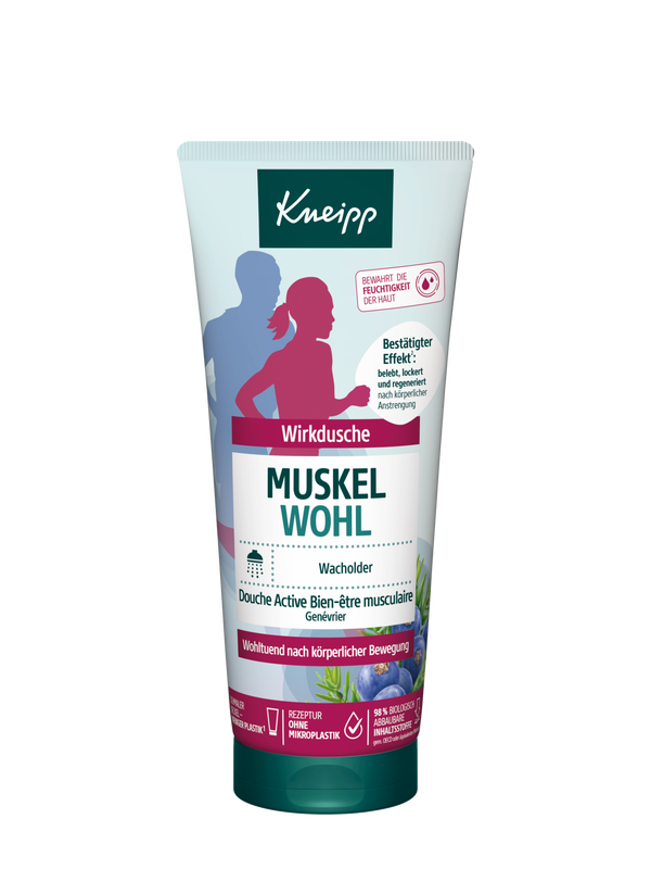 Wirkdusche Muskel Wohl