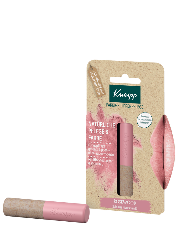 Farbige Lippenpflege Rosewood