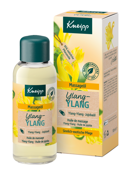 Massageöl Ylang-Ylang - Vorderansicht