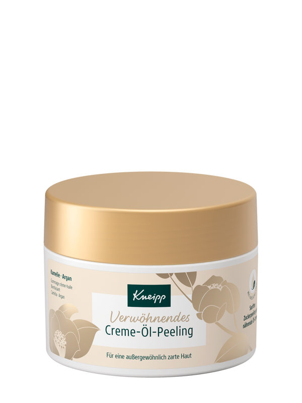 Verwöhnendes Creme-Öl-Peeling
