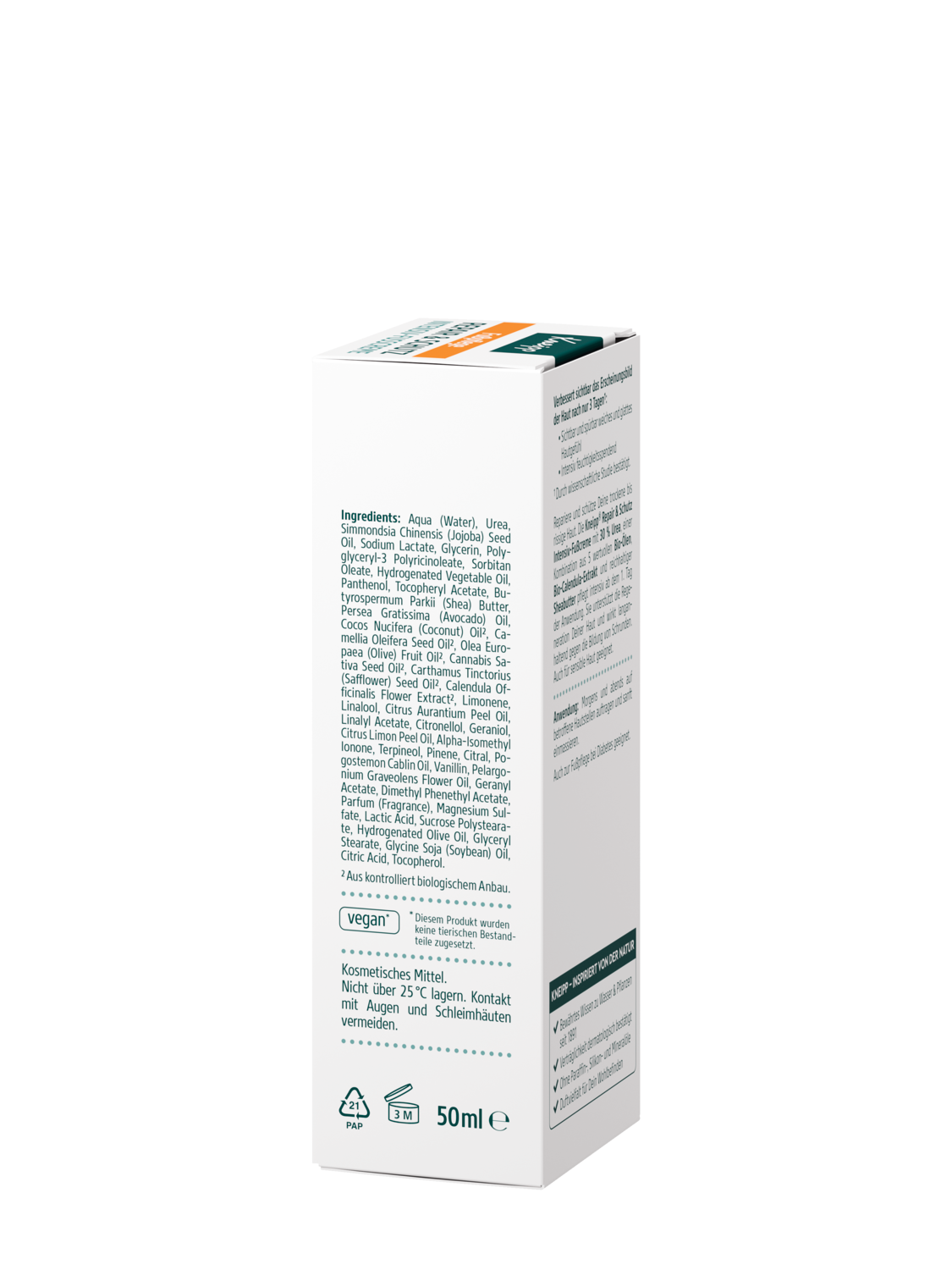 Repair & Schutz Intensiv Fu&szlig;creme - Linke Ansicht