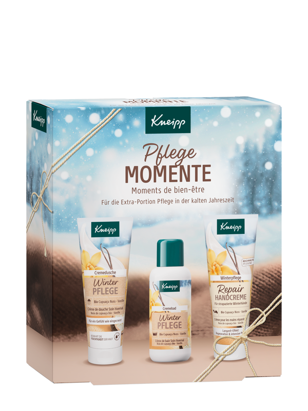 Geschenkpackung Pflegemomente