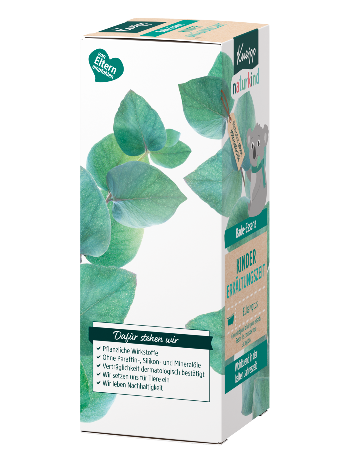 Naturkind Bade-Essenz Kinder Erk&auml;ltungszeit - Rechte Ansicht