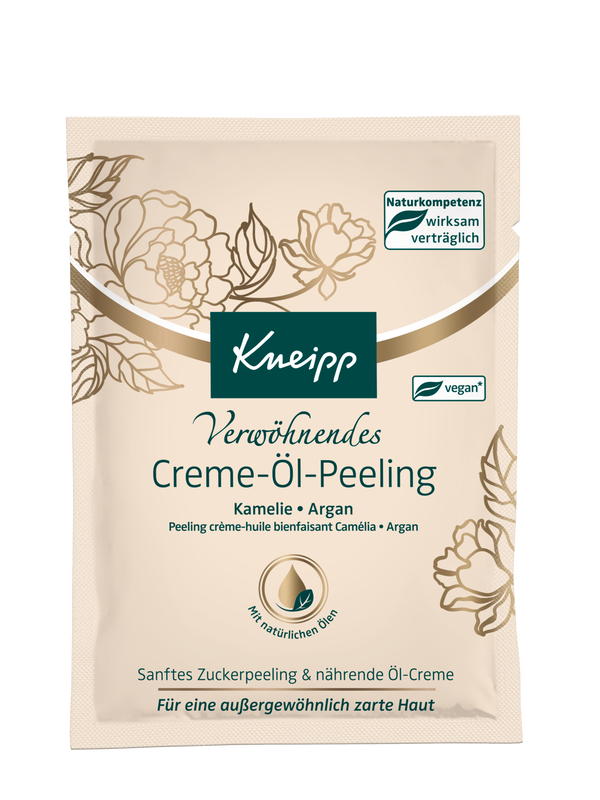 Verwöhnendes Creme-Öl-Peeling