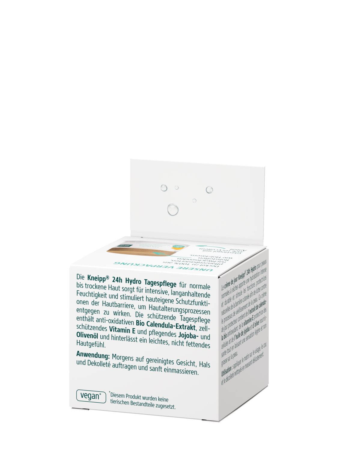 24h Hydro Tagespflege - R&uuml;ckansicht